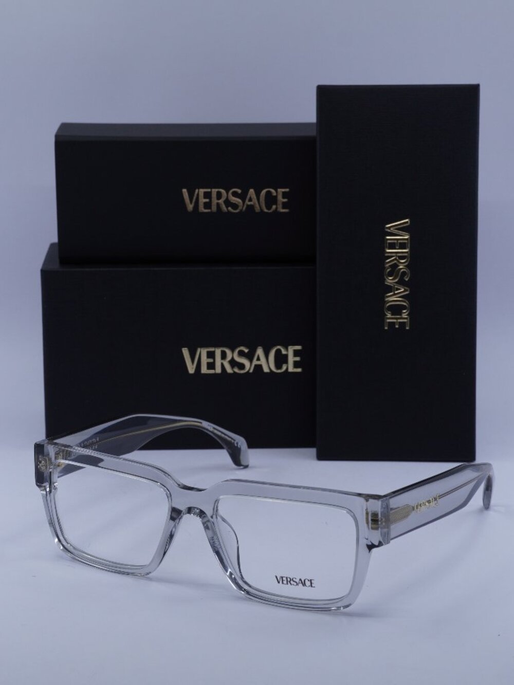 Versace VE3374U 5519 Square Eyeglasses 55mm – Grey